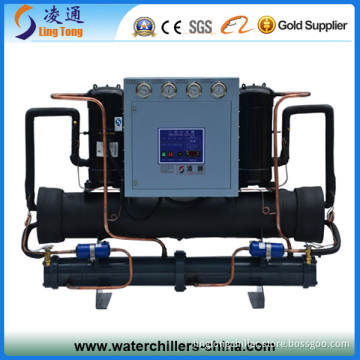 Open Type SANYO Compressor Water Cooled Industrial Chiller / Water Cooled Scroll Chiller